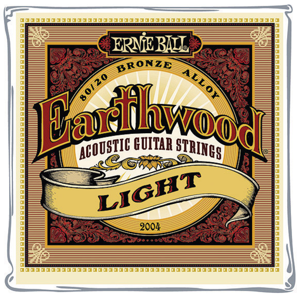 Ernie Ball Westerngitarrensaite EB2004 Light 011-052