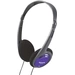 Panasonic RP-HT010 On Ear Kopfhörer kabelgebunden Schwarz, Blau Leichtbügel Panasonic RP-HT010 On Ear Kopfhörer kabelgebunden Schwarz, Blau Leichtbügel