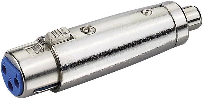 Paccs Audio Adapter [1x XLR-Buchse - 1x Cinch-Buchse] Silber