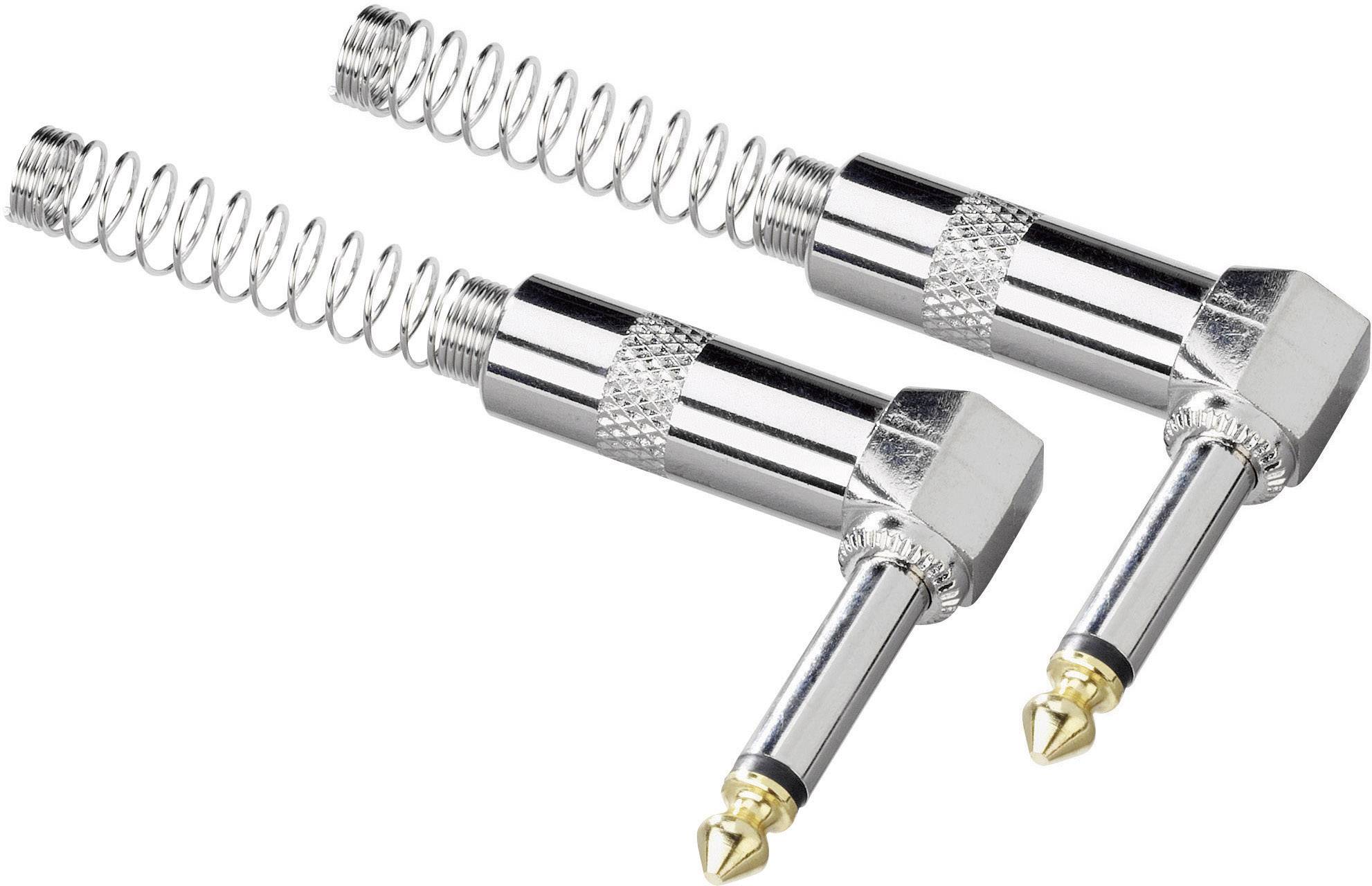 Paccs HST15SET2 6.3mm Klinkenstecker rechtwinklig 2er Set