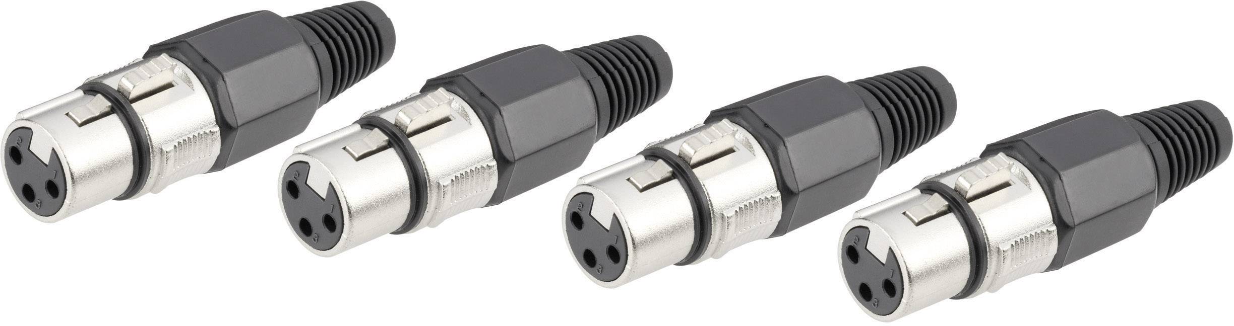 Paccs HST32SET4 XLR-Stecker 4er Set