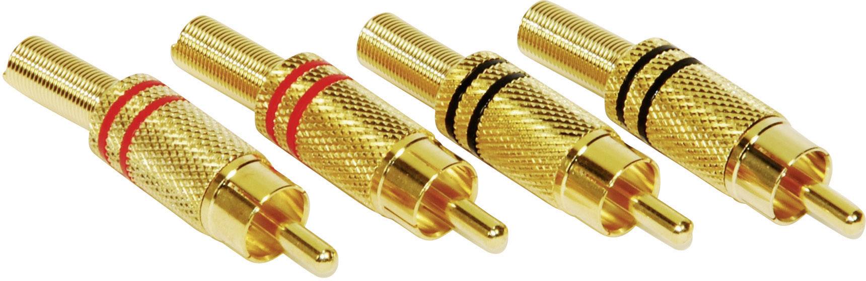 Paccs HST42GSET4 Cinch-Stecker 4er Set