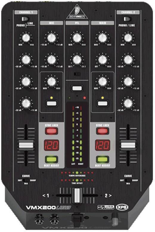Behringer VMX200 USB DJ Mixer