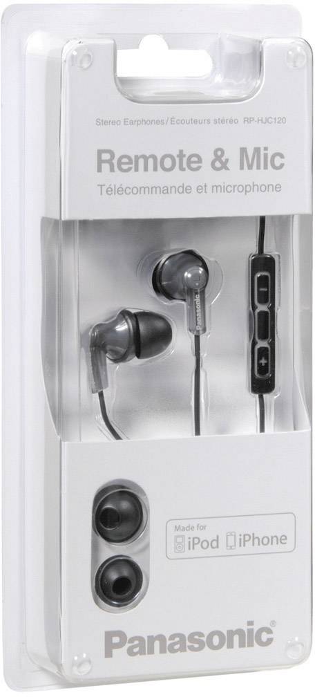Panasonic RP-HJC120E-K  In Ear Kopfhörer kabelgebunden