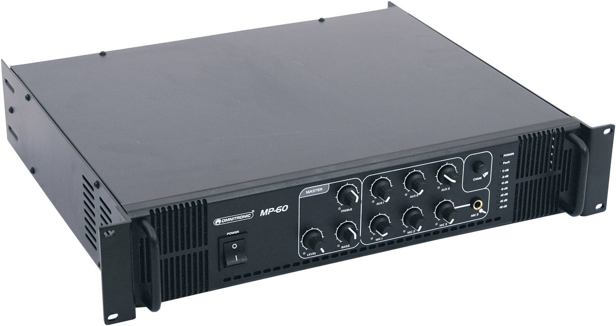 Omnitronic MP-60 ELA-Verstärker 60 W