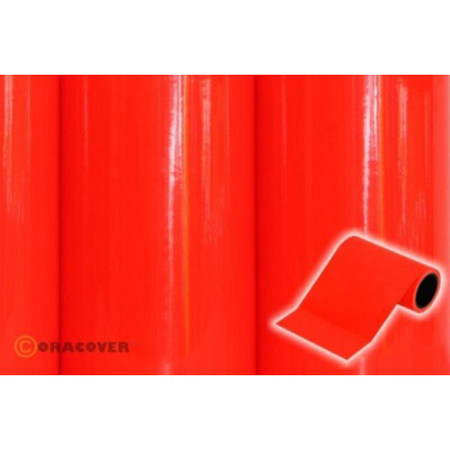 Oracover 27-064-005 Dekorstreifen Oratrim (L x B) 5m x 9.5cm Rot, Orange