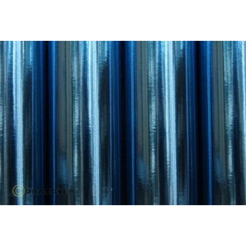 Oracover 331-097-010 Bügelfolie Air Light (L x B) 10m x 60cm Light-Chrom-Blau