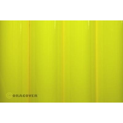 Oracover 25-031-002 Klebefolie Orastick (L x B) 2m x 60cm Gelb (fluoreszierend)
