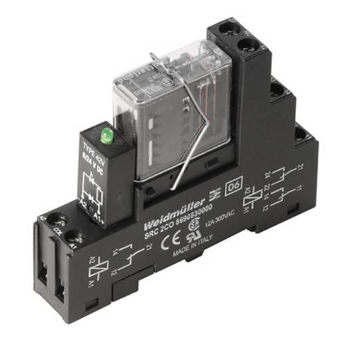 Weidmüller RCIKIT 24VDC 2CO LD/FG Relaisbaustein Nennspannung: 24 V/DC Schaltstrom (max.): 6 A 2 We