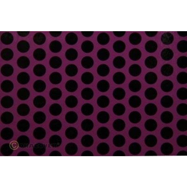 Oracover 45-054-071-002 Klebefolie Orastick Fun 1 (L x B) 2m x 60cm Violett-Schwarz