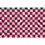 Oracover 44-010-023-002 Bügelfolie Fun 4 (L x B) 2m x 60cm Weiß, Rot
