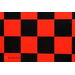 Oracover 491-023-071-010 Bügelfolie Fun 5 (L x B) 10m x 60cm Rot, Schwarz
