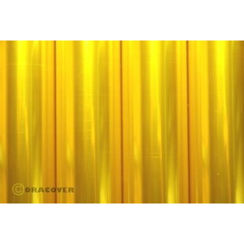 Oracover 331-039-002 Bügelfolie Air Indoor (L x B) 2m x 60cm Light-Gelb (transparent)