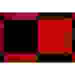 Oracover 691-023-071-002 Bügelfolie Fun 6 (L x B) 2m x 60cm Rot, Schwarz