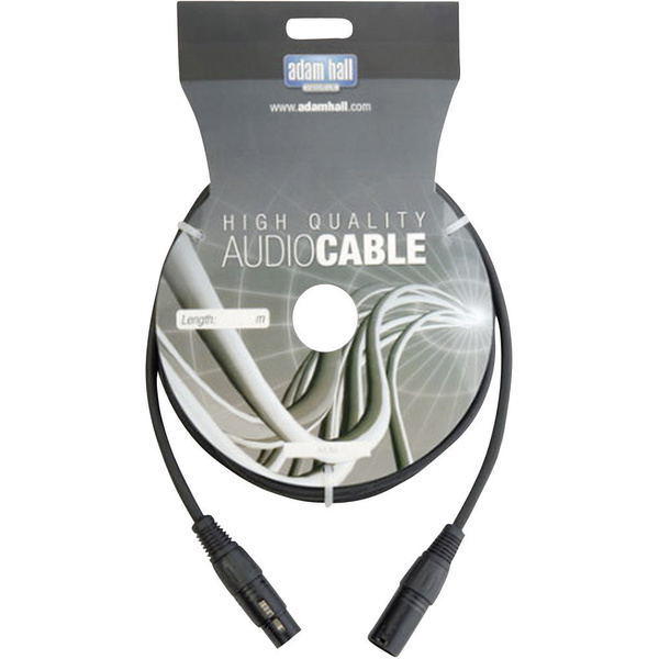 AH Cables KDMX3 DMX Verbindungskabel [1x XLR-Stecker - 1x XLR-Buchse] 3.00m