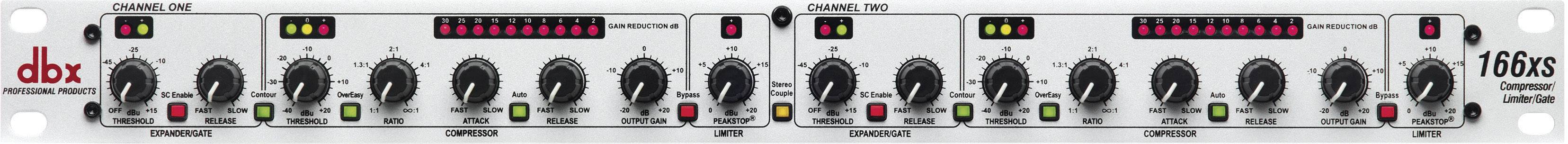 DBX 166xs 2-Kanal 19 Zoll Kompressor