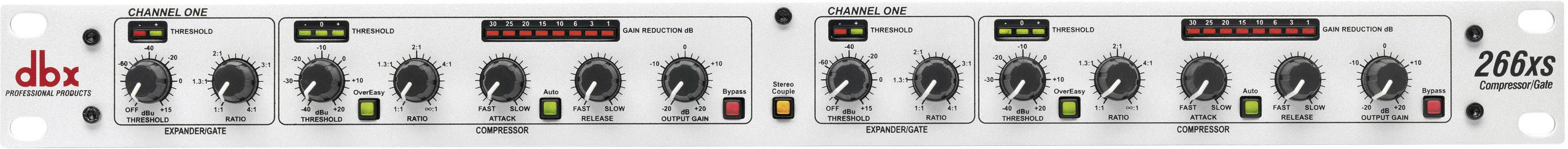 DBX 266 XS 2-Kanal 19 Zoll Kompressor
