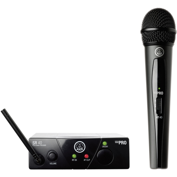 AKG WMS40Mini Vocal Set ISM3 Funkmikrofon-Set Übertragungsart (Details):Funk