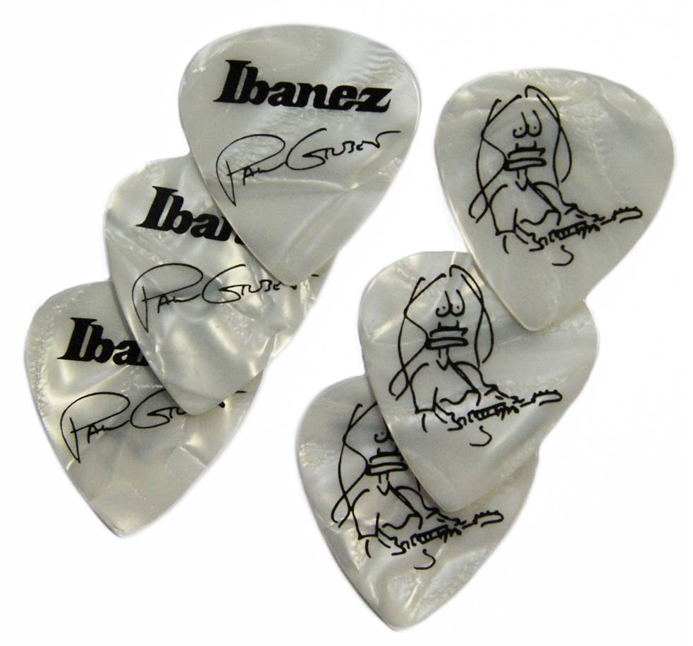 Ibanez B1000PG-PW Plektren-Set Hart 6St.