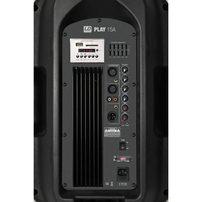 LD Systems LDPlay15A Aktiver PA Lautsprecher 38 cm 15 Zoll 220 W 1 St.