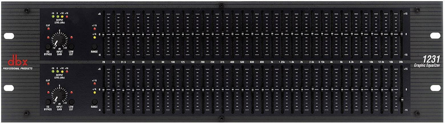 DBX 1231 2-Kanal 19 Zoll Equalizer