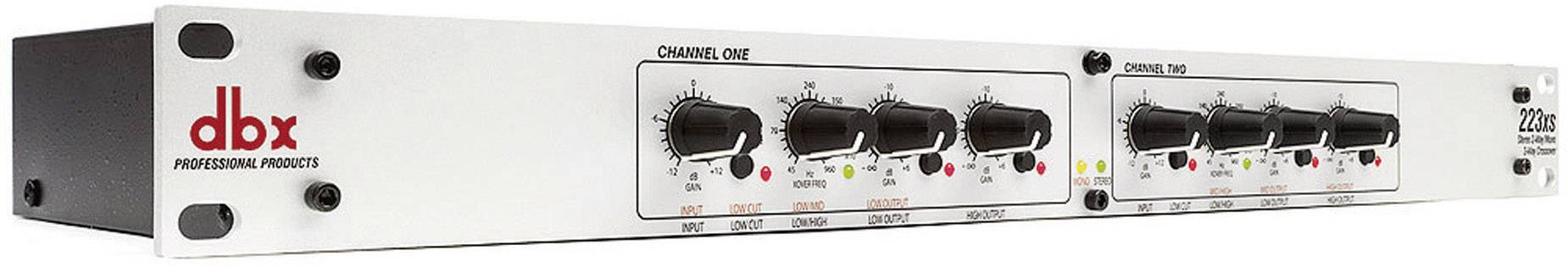 DBX 223XS 2-Kanal 19 Zoll Frequenzweiche