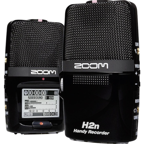Zoom H2n Mobiler Audio-Recorder Schwarz