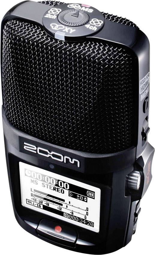 Zoom H2n Bundle APH-2n Mobiler Audio-Recorder Schwarz