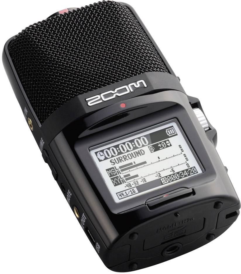 Zoom H2n Bundle APH-2n Mobiler Audio-Recorder Schwarz