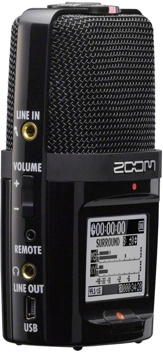 Zoom H2n Bundle APH-2n Mobiler Audio-Recorder Schwarz