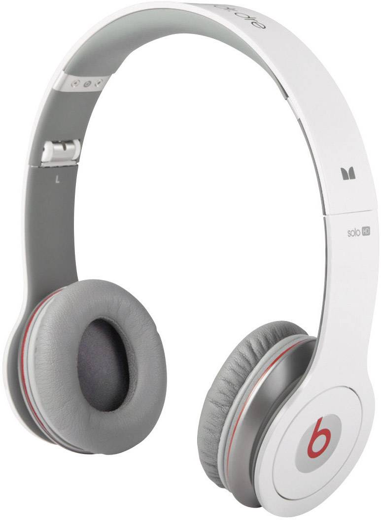 Beats Solo HD Weiß On Ear Kopfhörer kabelgebunden Weiß
