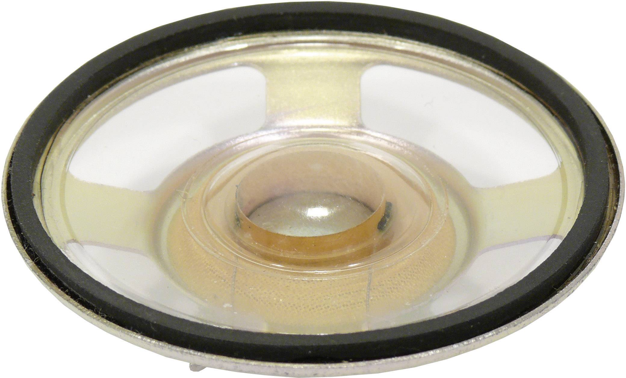 Visaton K 57 C - 8 Ohm 2.2 Zoll 5.7cm Kleinlautsprecher 2W 8Ω Kunststoff-Membran, Transparente Membran