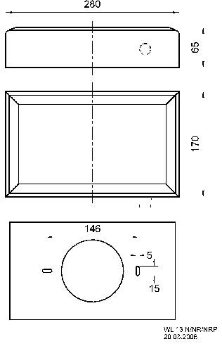 Visaton WL 13 N ELA-Wandlautsprecher 6 W Weiß 1 St.