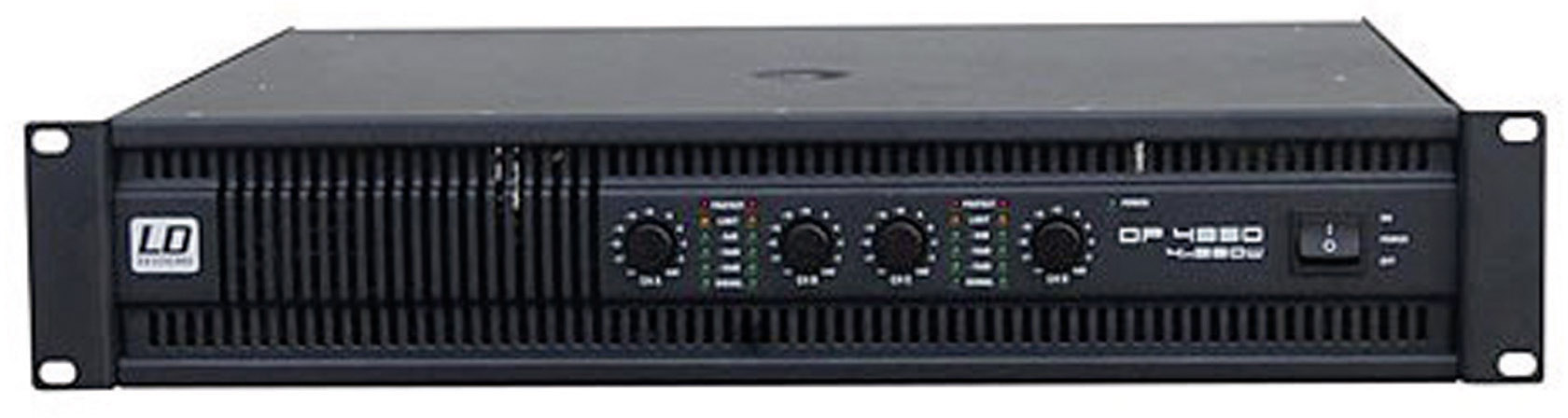 LD Systems DEEP² DP600 PA Verstärker RMS Leistung je Kanal an 4 Ohm: 400 W