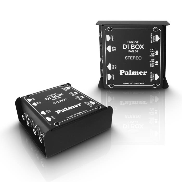 Palmer Audio Pro PAN04 Passive DI Box 2-Kanal