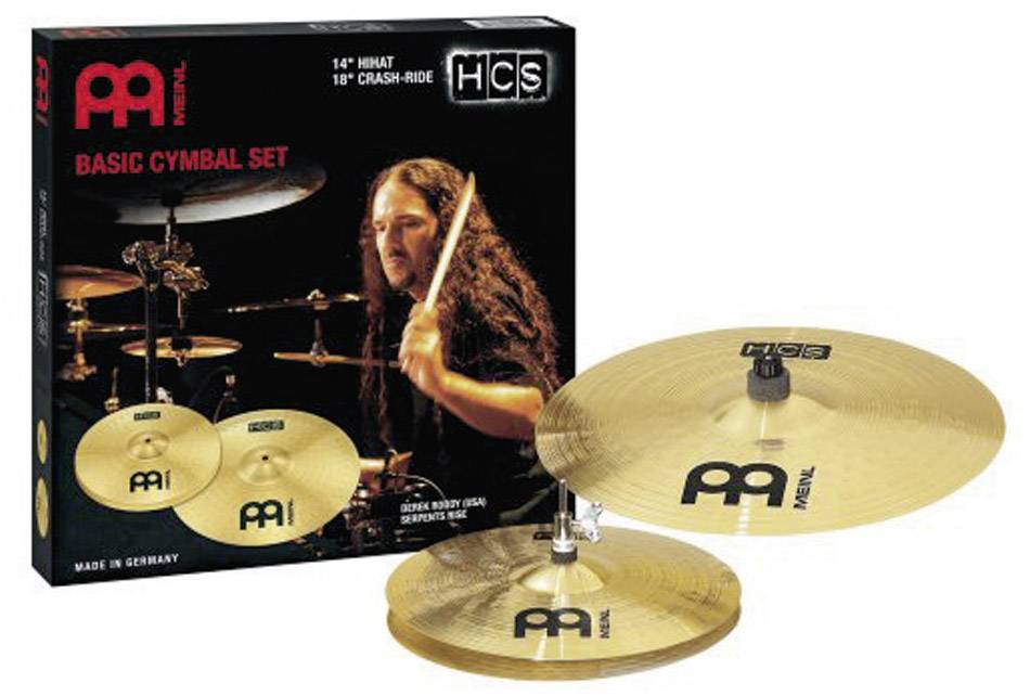 Meinl HCS1418 Cymbal-Set Gold
