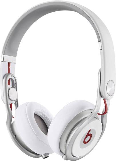 Beats Mixr Over Ear Kopfhörer kabelgebunden Weiß Faltbar