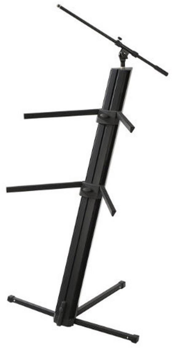 Adam Hall SKS22XB Doppel-Keyboardständer Schwarz