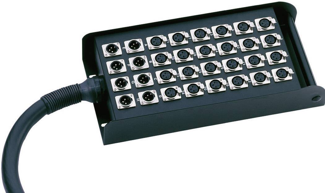 AH Cables K28C50 Multicore Kabel 50.00m Anzahl Eingänge:24 x Anzahl Ausgänge:4 x