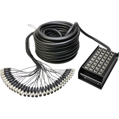 AH Cables K32C30 Multicore Kabel 30.00m Anzahl Eingänge:24 x Anzahl Ausgänge:8 x