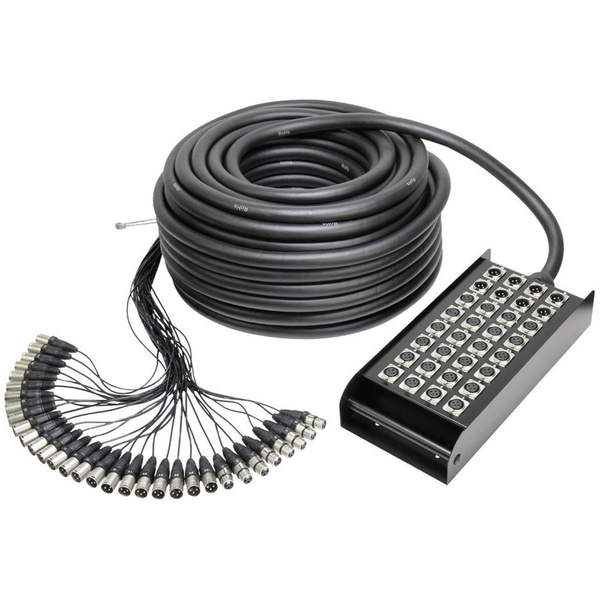 AH Cables K32C50 Multicore Kabel 50.00m Anzahl Eingänge:24 x Anzahl Ausgänge:8 x