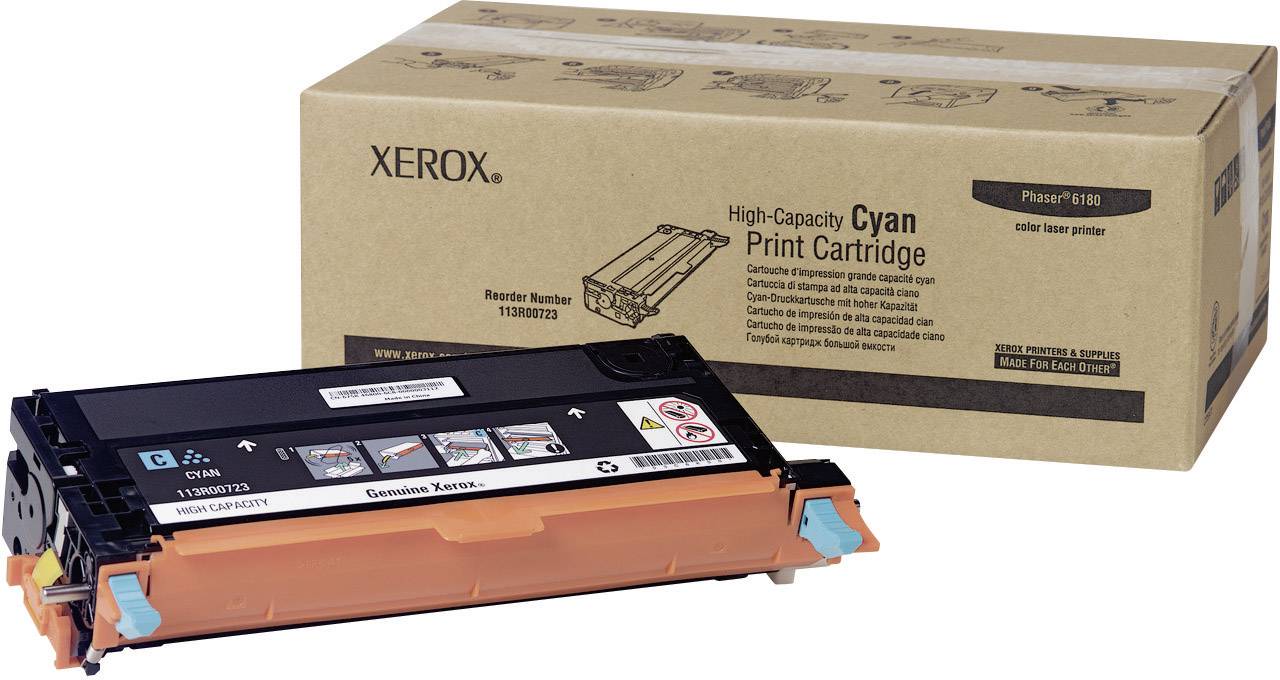 Xerox Toner für Phaser 6180 cyan HC