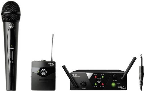 AKG WMS 40 Mini Dual Funkmikrofon-Set Übertragungsart:Funk
