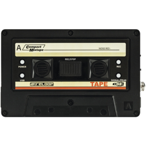 Reloop Tape Audio-Recorder Schwarz, Weiß