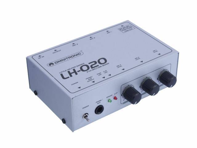 Omnitronic LH-020 Mikrofon-Mixer