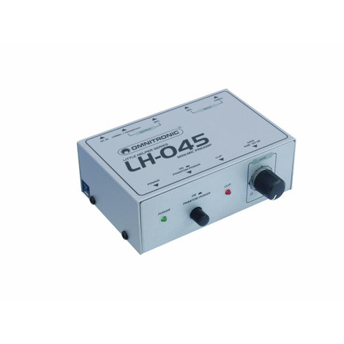 Omnitronic LH-045 1-Kanal Mikrofon Vorverstärker