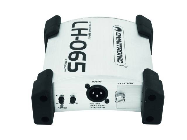 Omnitronic LH-065 Aktive DI Box 1-Kanal