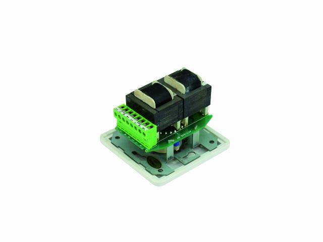Omnitronic Aufbau ELA-Lautstärkeregler stereo Weiß