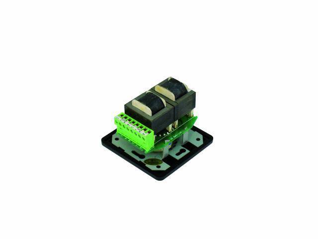 Omnitronic Aufbau ELA-Lautstärkeregler stereo Schwarz
