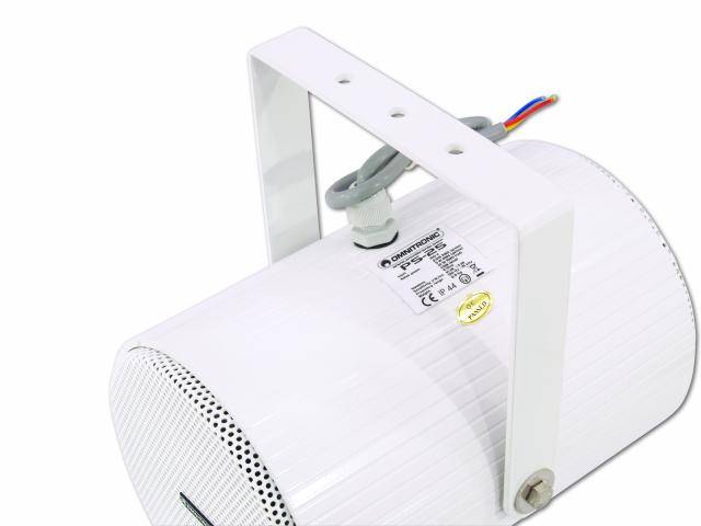 Omnitronic PS-25 ELA-Deckenlautsprecher 20W 100V Weiß 1St.